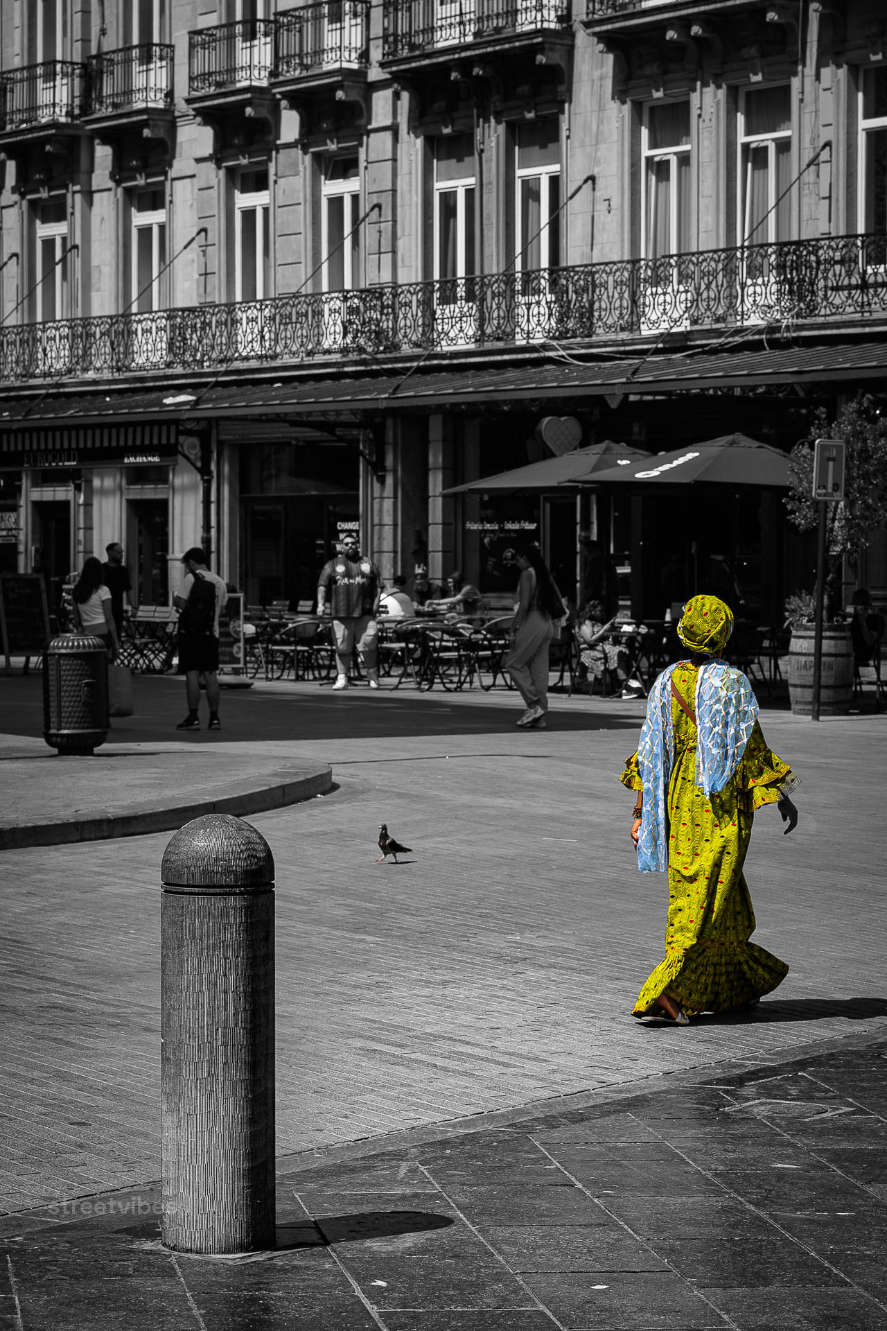 yellow lady